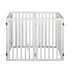 Wooden Pet Gate Dog Fence Safety Stair Barrier Security Door 6 Panel Large