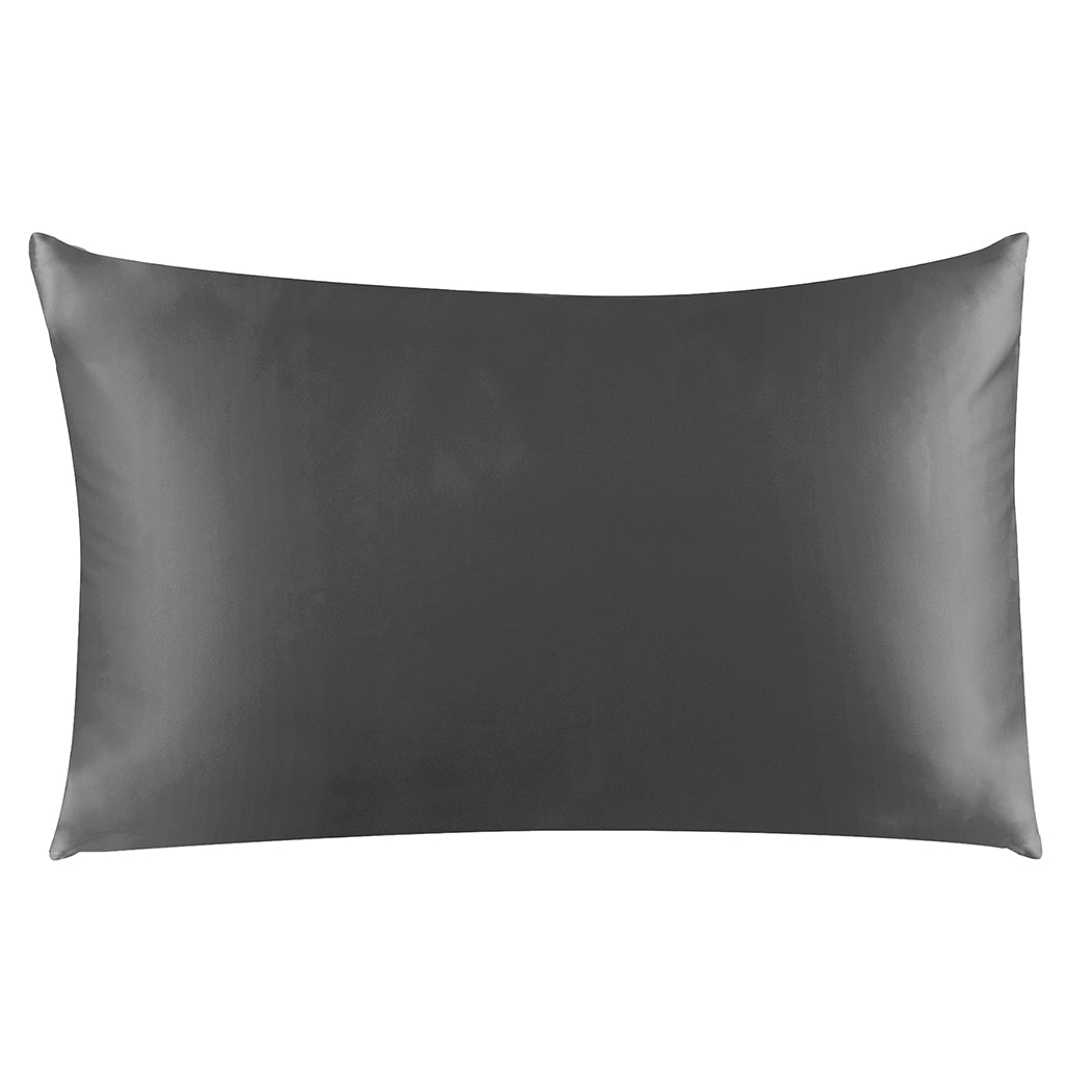 100% Mulberry Silk Pillow Case Grey