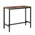 High Bar Table Nordic Industrial Stylish Modern Pub Wood 120CMX40CM