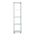 Display Cabinet Tempered Glass  4 Tier Shelves Lockable Magnetic Door