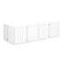 Wooden Pet Gate Dog Fence Safety Stair Barrier Security Door 6 Panels White