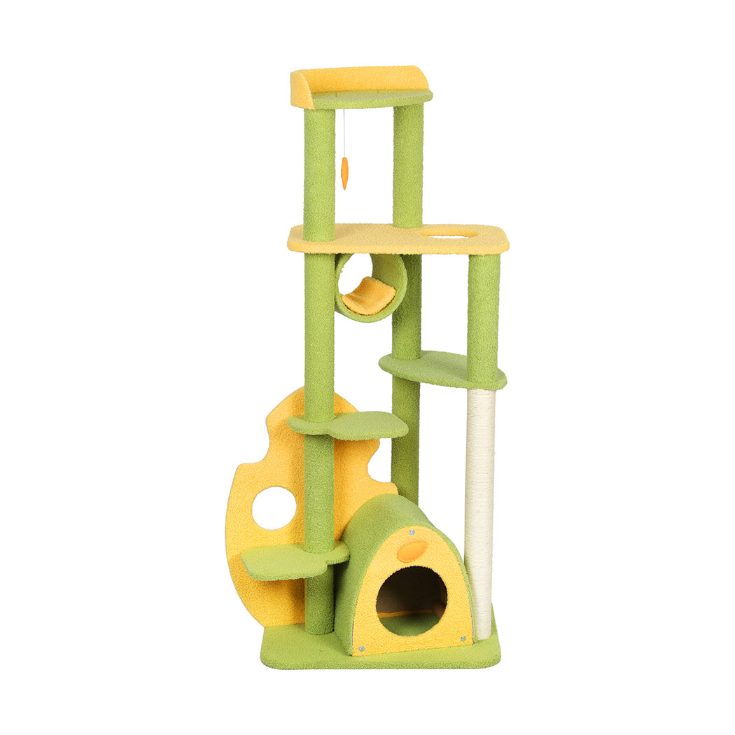 Cat Tree Kitten Furniture Condo Scratching Post Scratcher Multi-Level