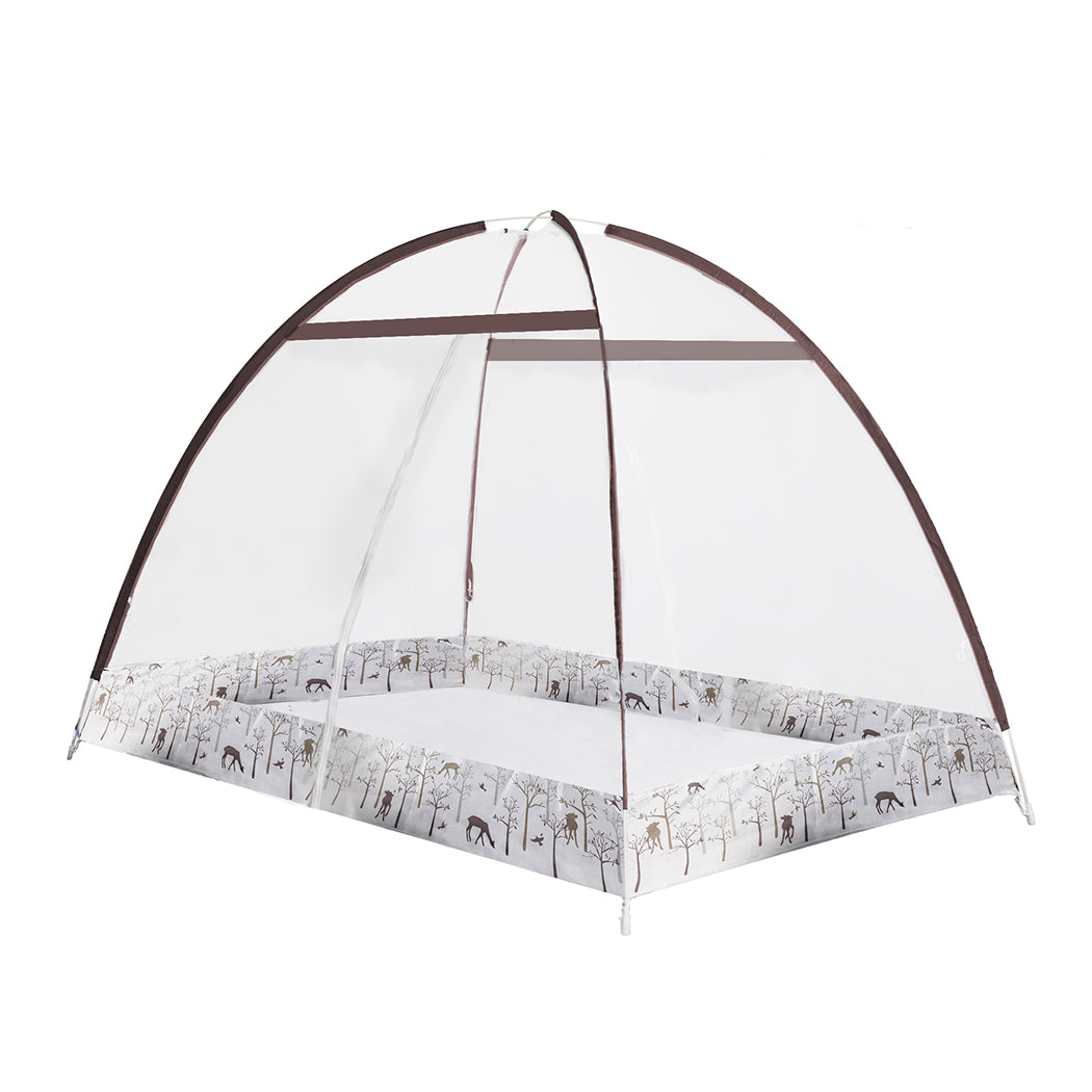 Mosquito Bed Nets Foldable Canopy Dome Fly Repel Insect Camping Protect K