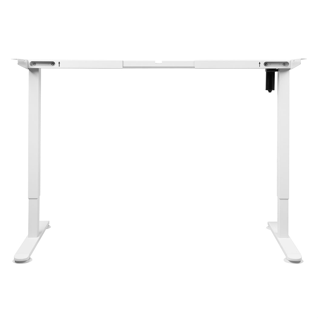 Motorised Standing Desk Frame Only Single Motor Height Adjustable