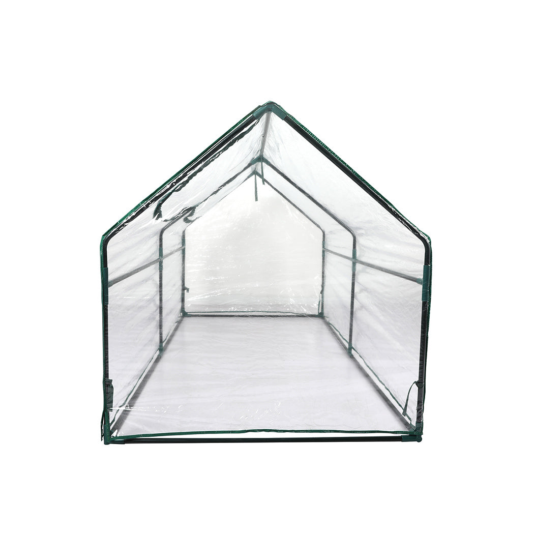 Greenhouse Flower Garden Shed PVC Cover Frame Film Tunnel Green House