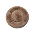 Pet Bed Cat Dog Donut Nest Calming Mat Kennel Cave Deep Sleeping Brown XXXL