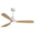 Ceiling Fan 52'' DC Motor Wood Blades with Light LED Remote Control