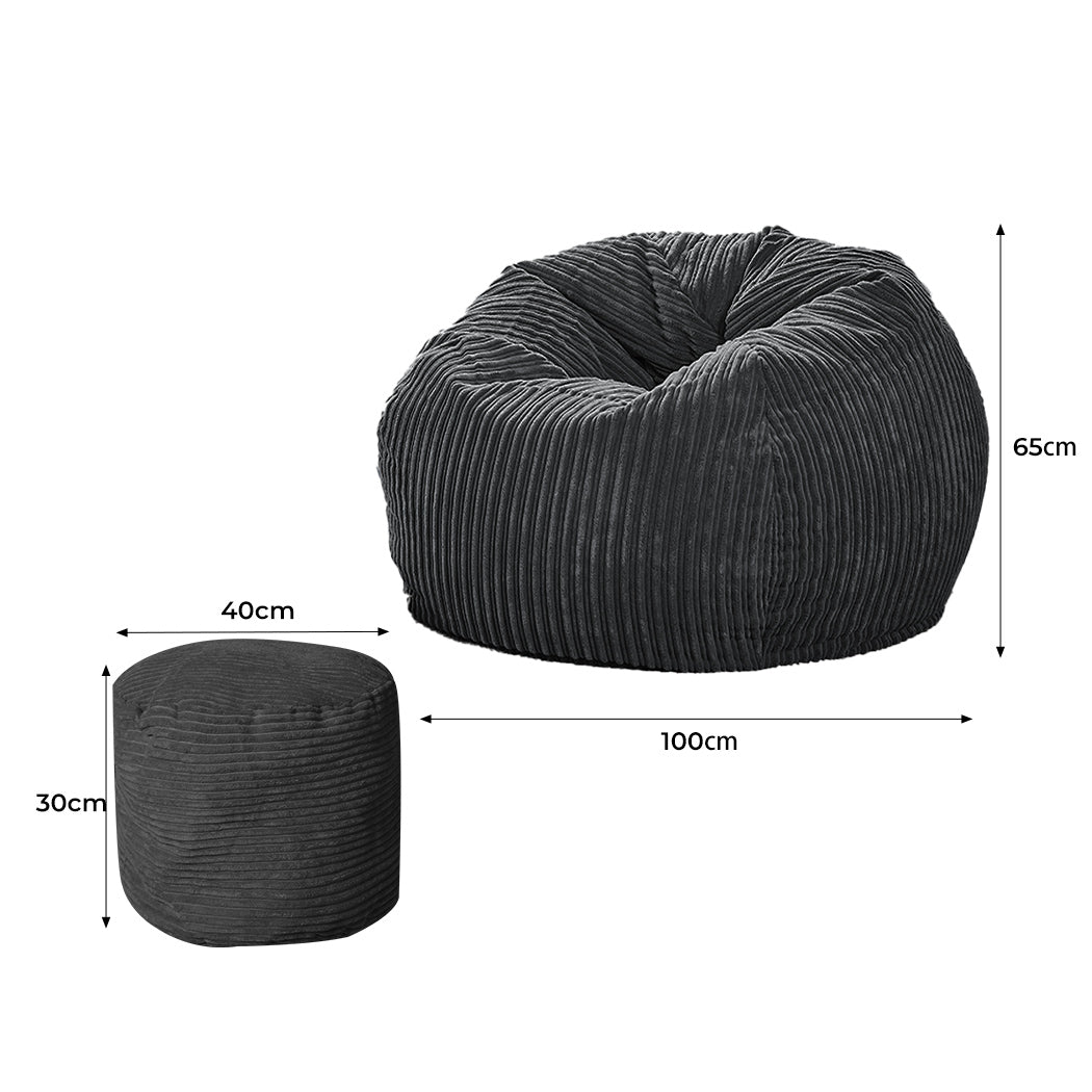 Marlow Bean Bag Chair Cover Home Gaming