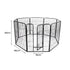 8 Panel Pet Dog Playpen Puppy Exercise Cage Enclosure Fence Cat Play Pen 24''