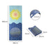 Foldable Yoga Mat Non-Slip Exercise Fitness Pilate Eco Lightweight Blue