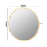 Wall Mirror Bathroom Makeup Mirrors Large Round Vanity  Decor Frame 70cm