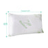 2x  Luxury Natural Memory Foam Bed Pillows Bamboo Fabric Cover 70x40cm