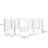 8 Panel 24'' Pet Dog Playpen Puppy Exercise Cage Enclosure Fence Metal