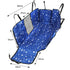 Pet Back Car Seat Cover Hammock Nonslip Dog Puppy Cat Waterproof Rear Blue