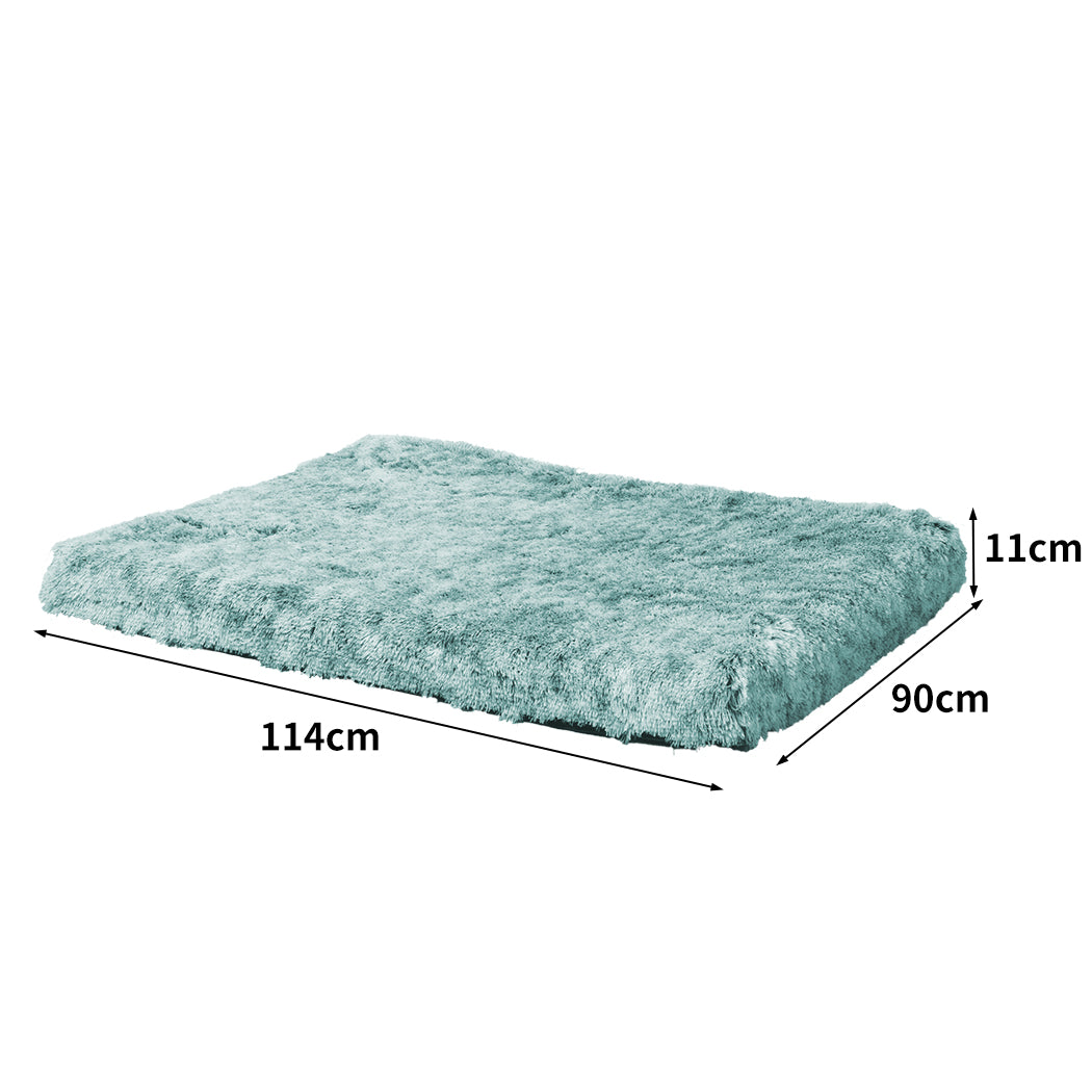 Dog Mat Pet Calming Bed Memory Foam Orthopedic Removable Cover Washable L