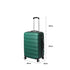 24" Luggage Suitcase Trolley Travel Packing Lock Hard Shell Green