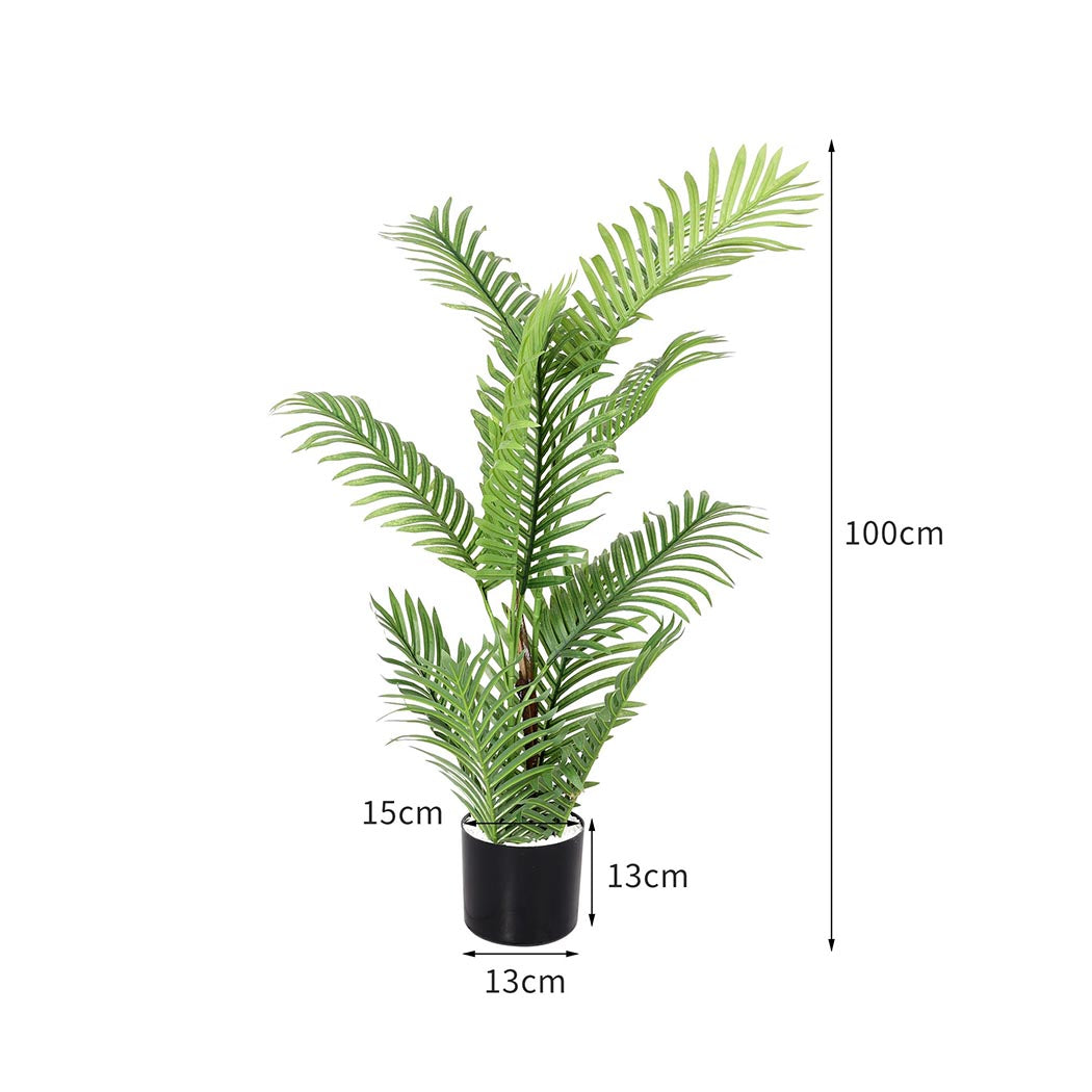 100cm Artificial Plant Tree Room Garden Indoor Outdoor Fake Home Decor