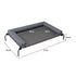 Elevated Pet Bed Dog Puppy Cat Trampoline Hammock Raised Heavy Duty Grey M