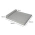 Pet Bed Chew Proof Memory Foam Orthopedic Waterproof Inner Washable Grey XXL