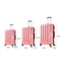 20"24"28" 3PCS Luggage Set Suitcase Lock Travel Carry Bag Trolley TSA