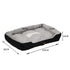 Pet Bed Dog Beds Bedding Mattress Mat Cushion Soft Pad Pads Mats XXL Black