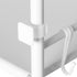 3 Over Tiers Toilet Shelf Bathroom Rack Storage Stand Organiser Wash Machine Steel White