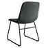 2x Dining Chairs Kitchen Table Chair Lounge Room Retro Padded Seat PU