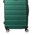 24" Luggage Suitcase Trolley Travel Packing Lock Hard Shell Green