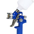 2PC HVLP Air Spray Gun Kit Regulator Pressure Paint Gravity 0.8 1.4mm