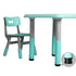 Kids Table and Chairs Children Furniture Toys Play Study Desk Set Green