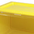 Sneaker Display Case Clear Shoe Storage Box Stackable Magnetic  Yellow