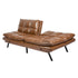 Sofa Bed Futon Recliner Lounge Couch Convertible PU Faux Leather 3-Seater