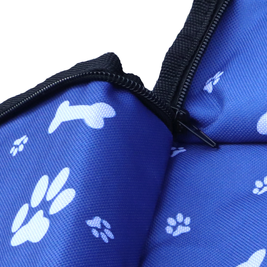 Pet Back Car Seat Cover Hammock Nonslip Dog Puppy Cat Waterproof Rear Blue