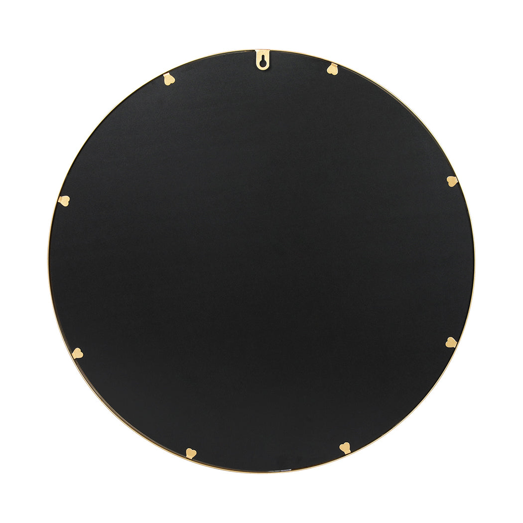 Wall Mirror Bathroom Makeup Mirrors Large Round Vanity  Decor Frame 70cm