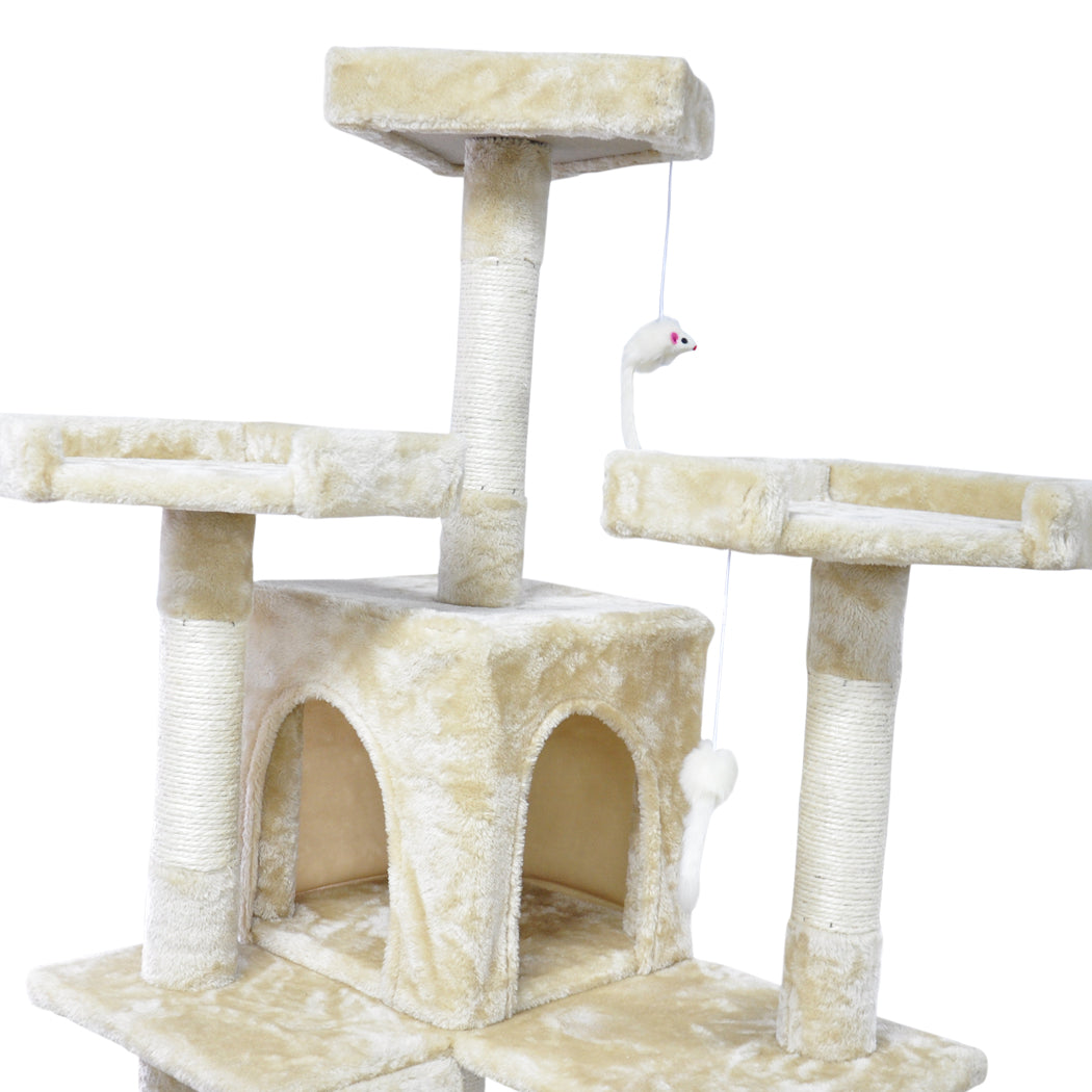 1,8M Cat Scratching Post Tree Gym House Condo Furniture Scratcher Pole