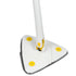 Spin Cleaning Mop 360° Rotatable Adjustable Multifunctional 5 Pads White