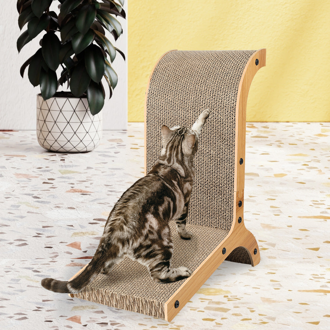 Cat Scratch Pad Cardboard Kitten Cat Scratcher Scratching Board Scatch Toy