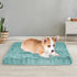 Dog Mat Pet Calming Bed Memory Foam Orthopedic Removable Cover Washable S