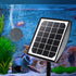 Solar Oxygenator Air Pump Powered Pool Water Pond Outdoor Fish Oxygen Tank