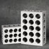 123 Block Set 1-2-3 Blocks 23 Holes Machinist Metalworking Woodworking 1 Pair