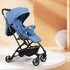 Baby Stroller Kids Pram Push Chair Toddler Buggy Foldable Absorbers Blue