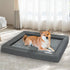 Memory Foam Pet Bed Calming Dog Cushion Orthopedic Mat Washable Removable L