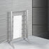 Electric Heated Towel Rail Rack Dryer Warmer Aluminium 6 Rungs Bathroom Laundry