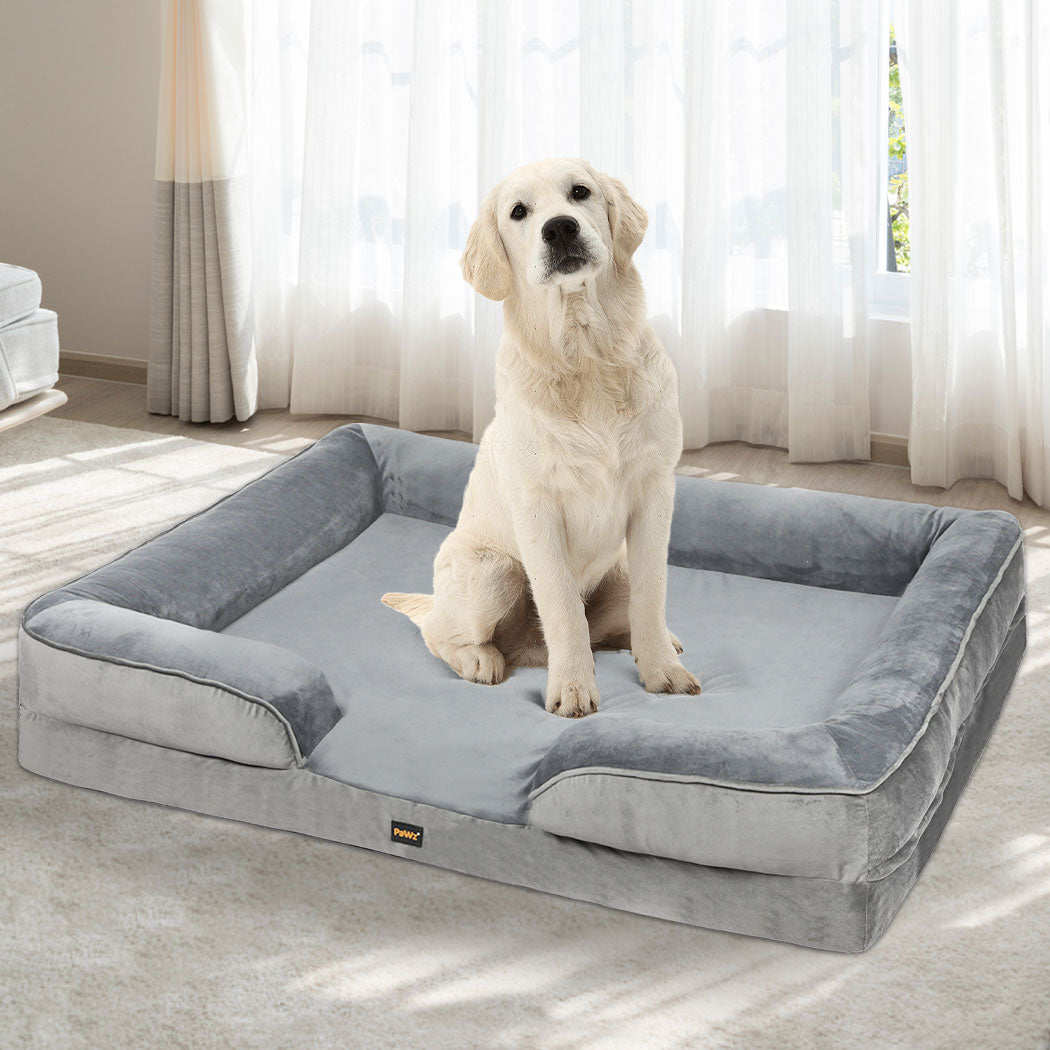 Memory Foam Pet Sofa Bed Cushion Dog Mat Washable Removable Orthopedic XL