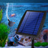 Solar Oxygenator Air Pump Powered Pool Water Pond Outdoor Fish Oxygen Tank