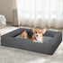 Memory Foam Pet Bed Calming Dog Cushion Orthopedic Mat Washable Removable M