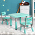 Kids Table and Chairs Children Furniture Toys Play Study Desk Set Green