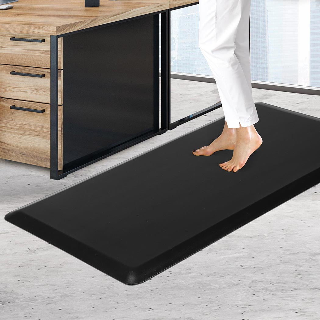 Anti Fatigue Mat Standing Desk Rug Kitchen Home Office Foam Black 51x99