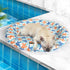 Pet Cool Gel Mat Cat Bed Dog Bolster Waterproof Self-cooling Pads Summer L