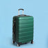 28" Luggage Suitcase Trolley Travel Packing Lock Hard Shell Green